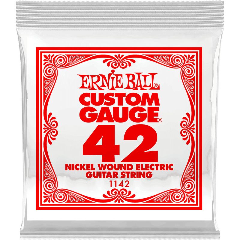 Foto van Ernie ball 1142 .042 nickel wound losse snaar voor elektrische gitaar