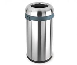 Foto van Simplehuman bullet open top can 60 liter