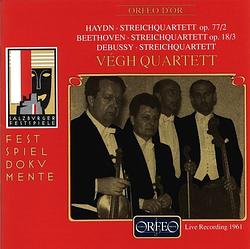 Foto van Streichquartett op.77,2/beethovenop - cd (4011790361123)