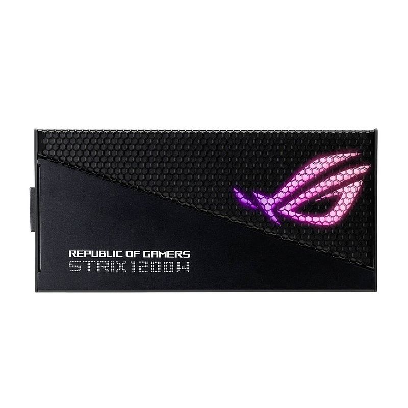 Foto van Asus rog strix 1200w gold aura edition pc-netvoeding 1200 w 80 plus gold