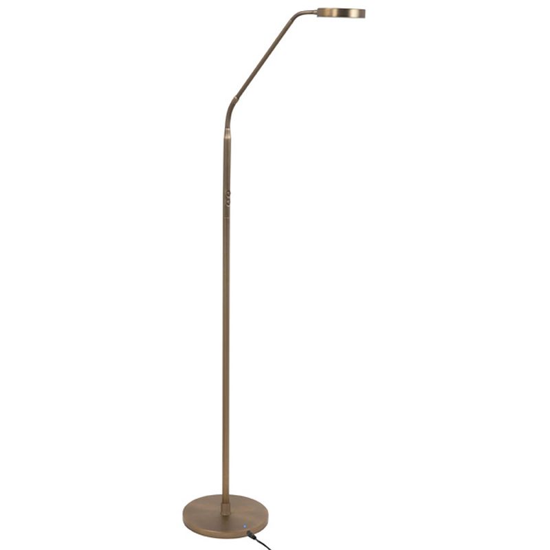 Foto van Infiori -ghlight - comfort portable - vloerlamp - led - 21.5 x 21.5 x 135cm - brons