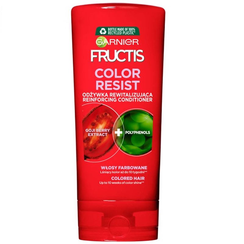 Foto van Fructis color resist versterkende conditioner voor gekleurd en gestreept haar 200ml