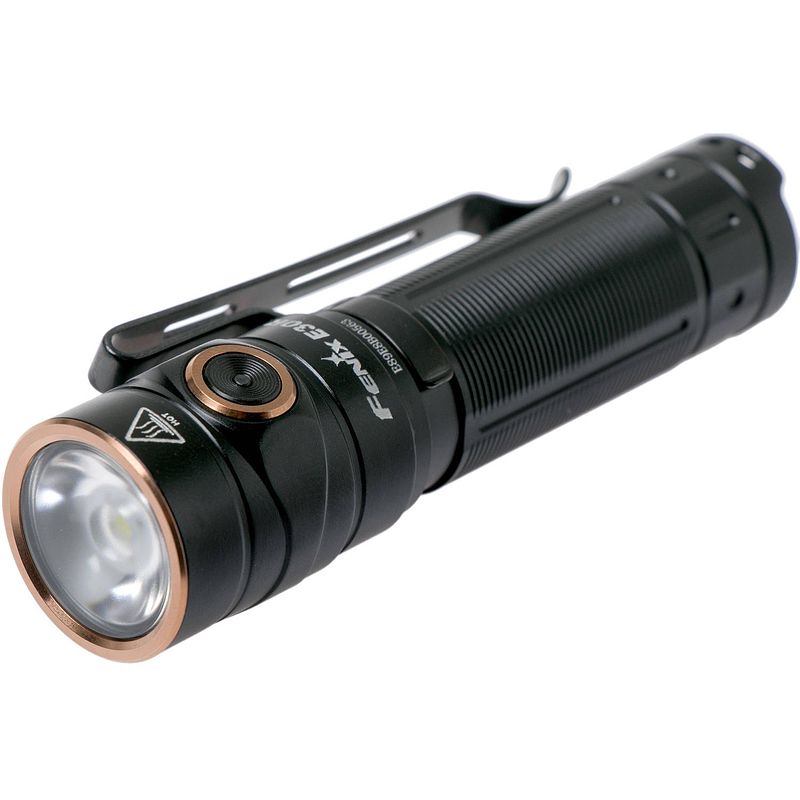 Foto van Fenix e30r zaklamp fee30r compacte edc every day carry oplaadbare zaklamp, 1600 lumen, aluminium