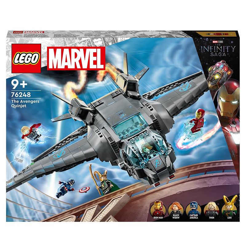 Foto van Lego® marvel super heroes 76248 de quinjet van avengers