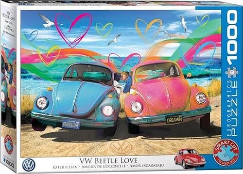 Foto van Vw beetle love - parker greenfield (1000 stukjes) - puzzel;puzzel (0628136655255)