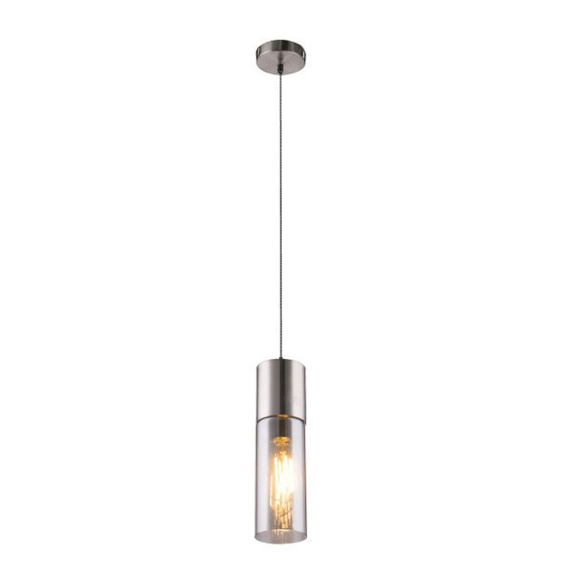 Foto van Moderne hanglamp annika - l:10.5cm - e27 - metaal - grijs