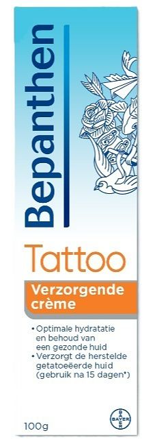 Foto van Bepanthen tattoo verzorgende crème