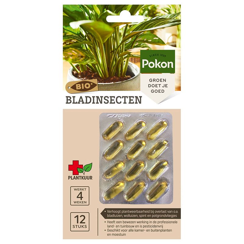 Foto van Bio plantkuur bladinsecten capsules 12 stuks pokon