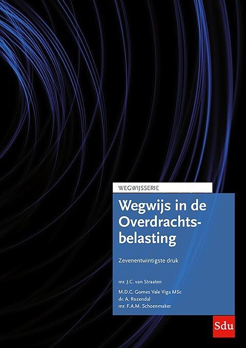 Foto van Wegwijs in de overdrachtsbelasting - j.c. van straaten - paperback (9789012407939)