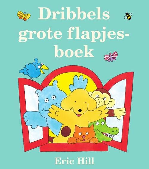 Foto van Dribbels grote flapjesboek - eric hill - kartonboekje;kartonboekje (9789000380763)