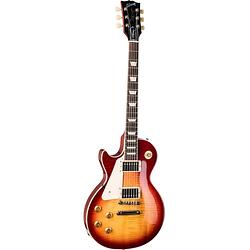 Foto van Gibson original collection les paul standard 50s lh heritage cherry sunburst linkshandige elektrische gitaar met koffer