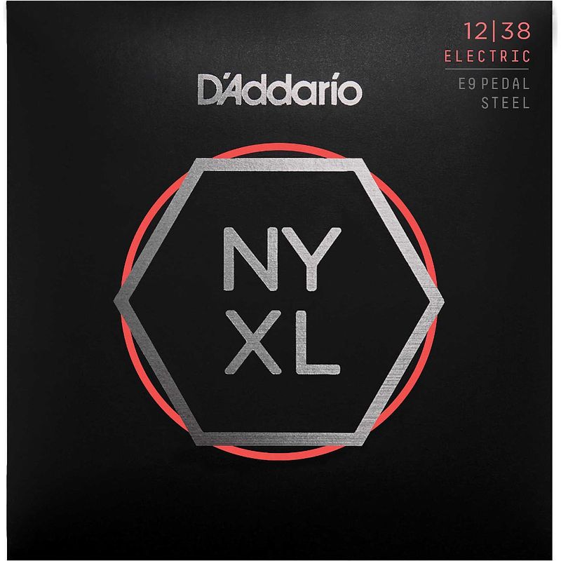 Foto van D'saddario nyxl1238ps e9 snarenset voor 10-snarige pedal steel