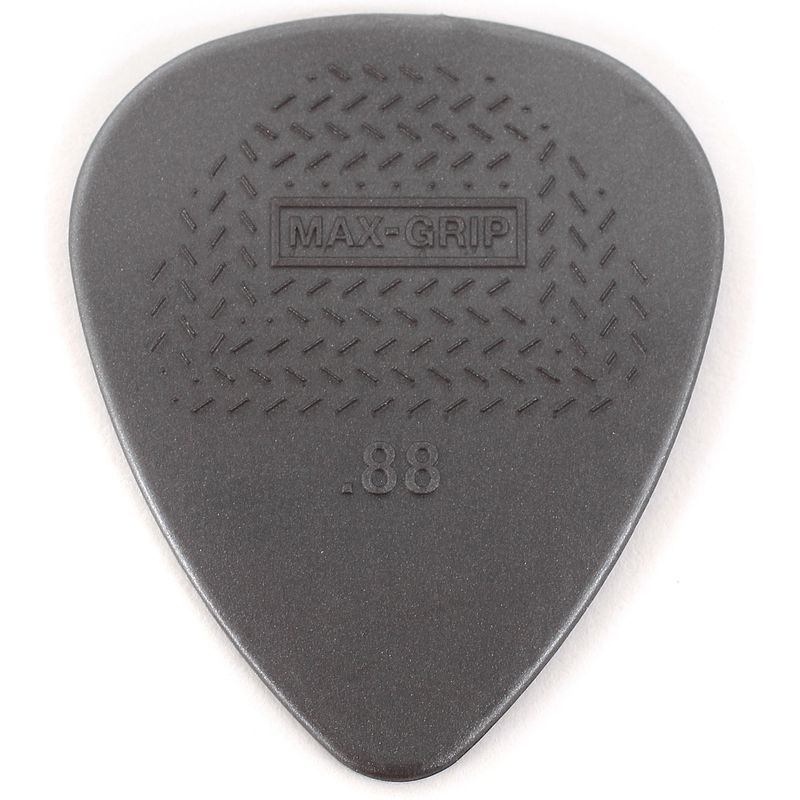 Foto van Dunlop 449r88 max-grip nylon standard plectrum 0,88 mm