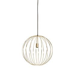 Foto van Light & living - hanglamp suden - 50x50x51 - goud