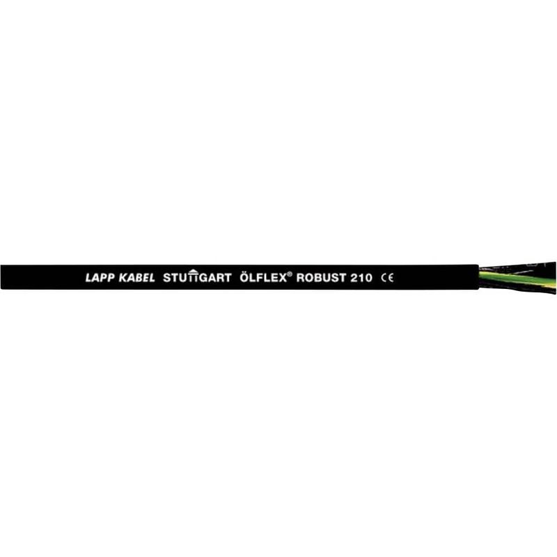 Foto van Lapp ölflex® robust 210 stuurstroomkabel 12 g 0.75 mm² zwart 21907-1 per meter