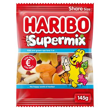 Foto van Verpakking 135150 gram | haribo supermix 145g aanbieding bij jumbo