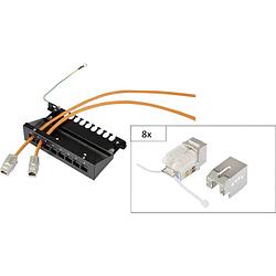 Foto van Renkforce ks10 netwerk-patchbox 8 poorten cat 6a 1 he