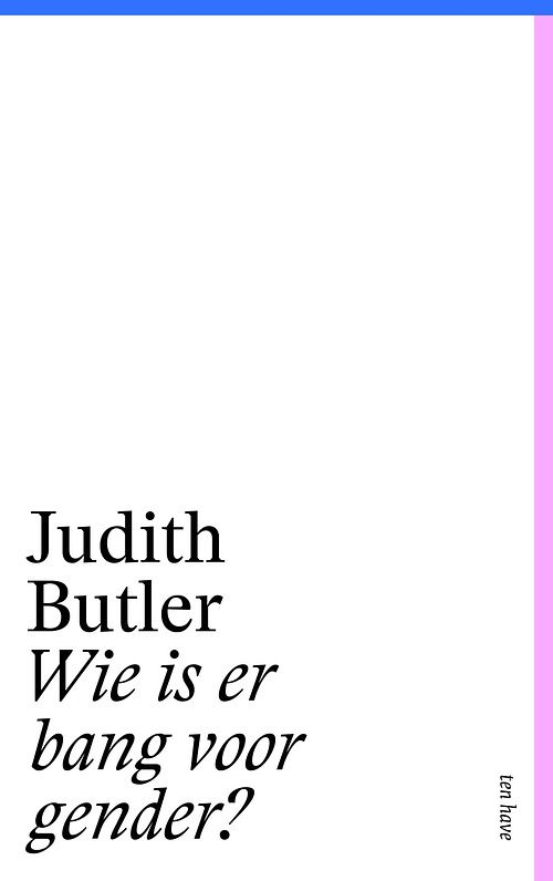 Foto van Wie is er bang voor gender? - judith butler - ebook