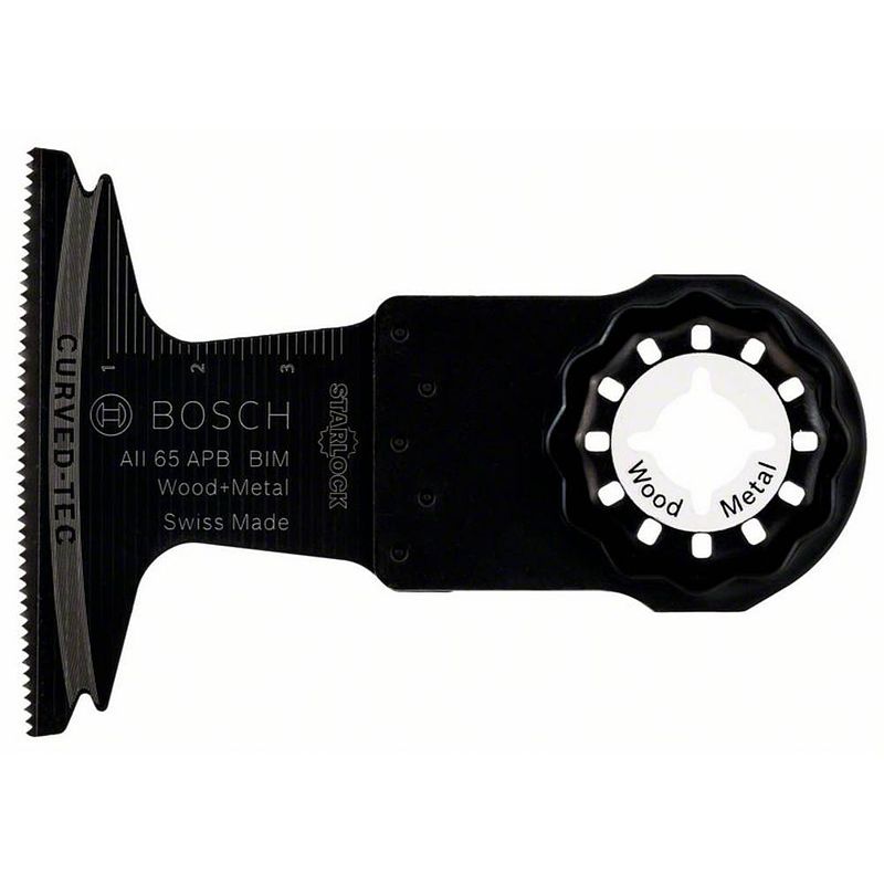 Foto van Bosch accessories 2608661907 aiz 65 bb bimetaal invalzaagblad 65 mm 5 stuk(s)