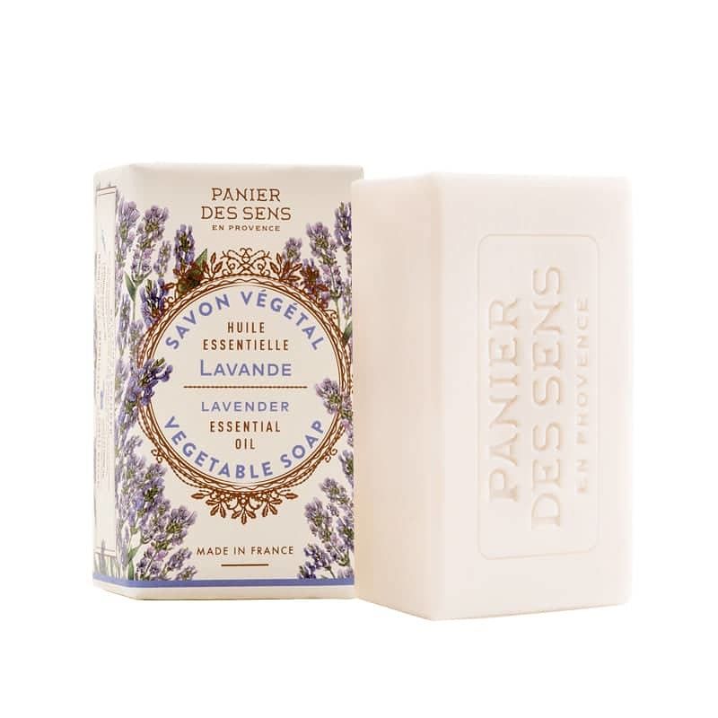 Foto van Panier des sens lavender vegetable soap