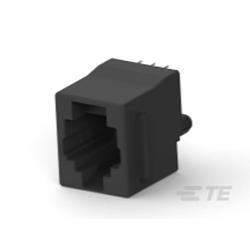 Foto van Te connectivity te amp standard modular jacks standard modular jacks 5520258-3 1 stuk(s)