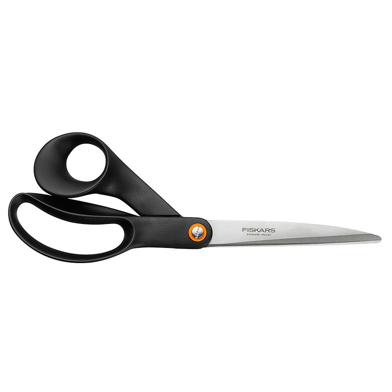 Foto van Fiskars functional form universele schaar groot - 24 cm - zwart