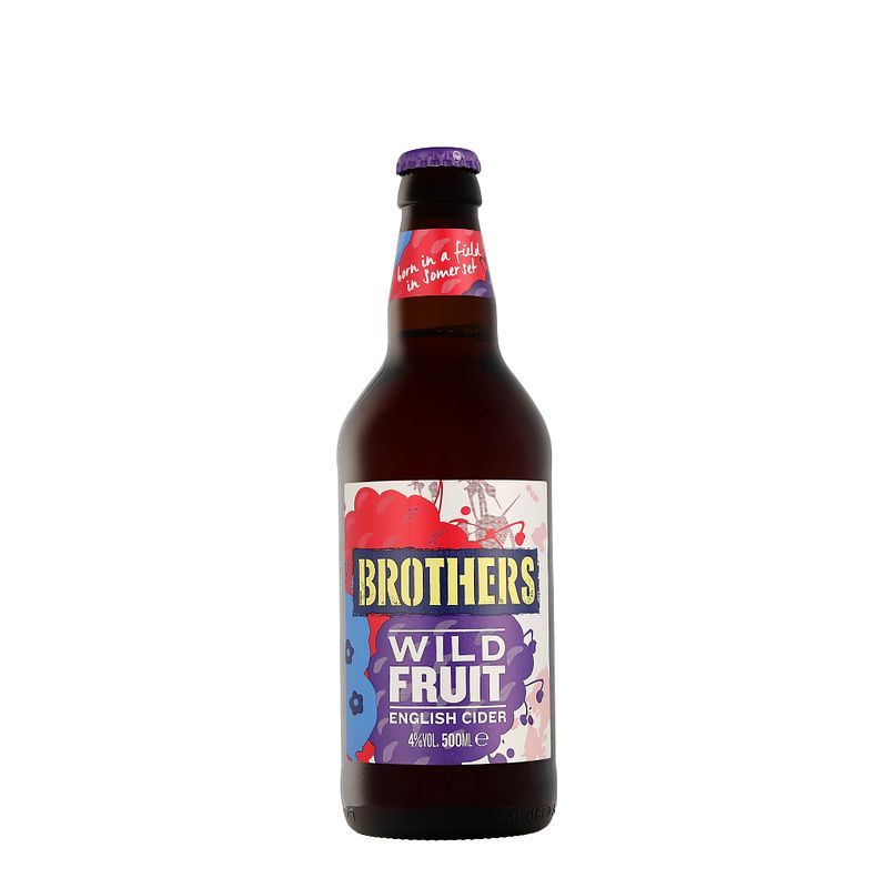 Foto van Brothers cider wild fruit 50cl