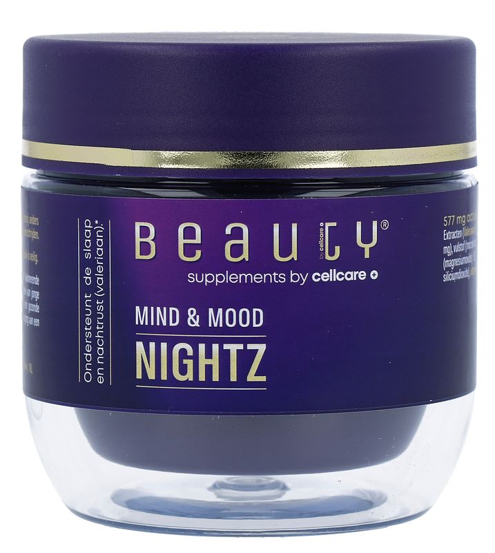 Foto van Cellcare beauty supplements mind & mood nightz capsules