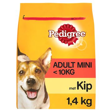 Foto van Pedigree adult mini hondenbrokken kip en groenten hondenvoer 1,4kg bij jumbo