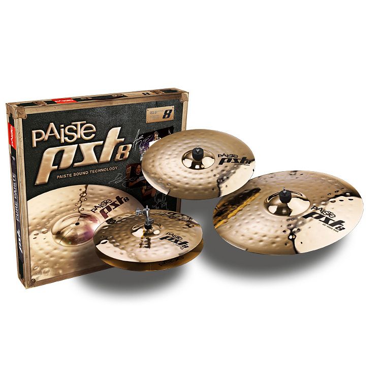 Foto van Paiste pst8 reflector rock bekkenset