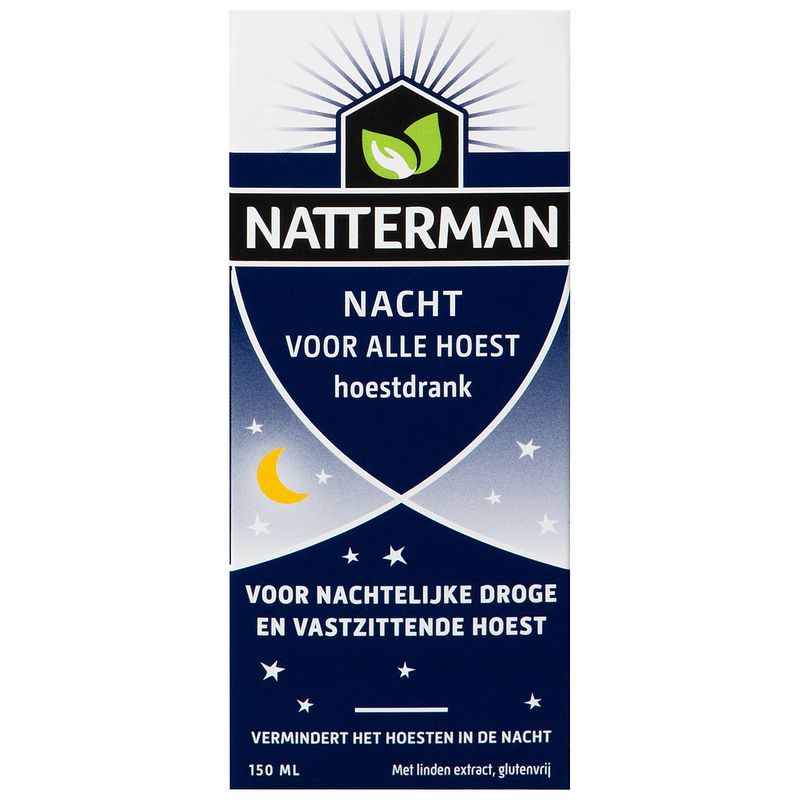 Foto van Natterman hoestdrank voor alle hoest nacht