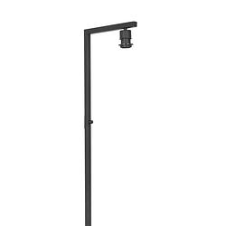 Foto van Moderne vloerlamp - mexlite - metaal - modern - e27 - l: 28cm - voor binnen - woonkamer - eetkamer - zwart