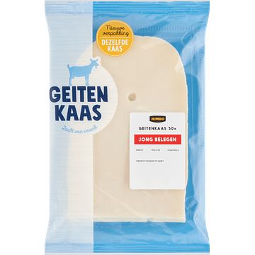 Foto van Jumbo geitenkaas 50+ jong belegen ca. 200 g