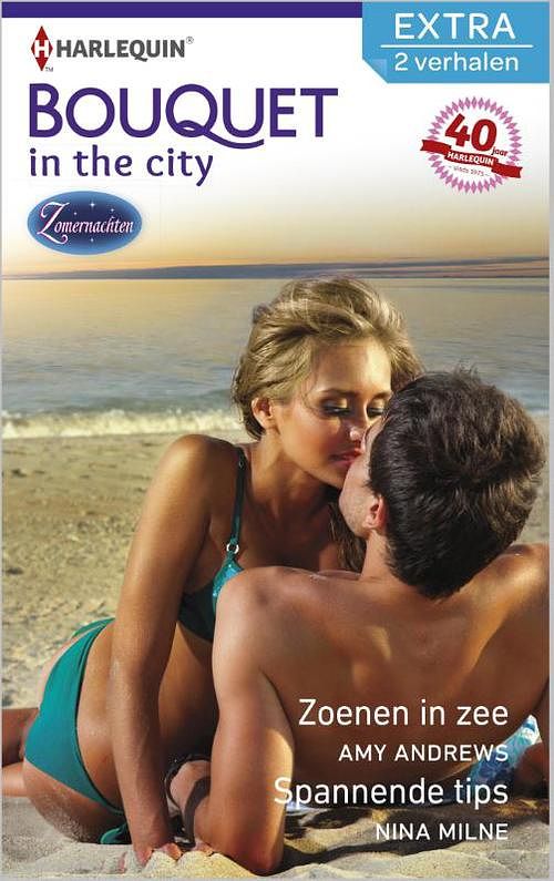 Foto van Zoenen in zee ; spannende tips - amy andrews, nina milne - ebook