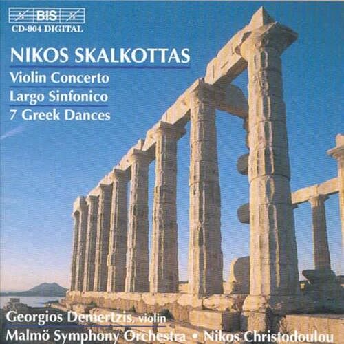 Foto van Skalkottas: concerto for violin and orchestra/7 greek dances - cd (7318590009048)