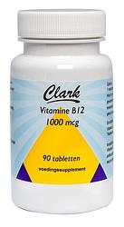 Foto van Clark vitamine b12 1000mg tabletten