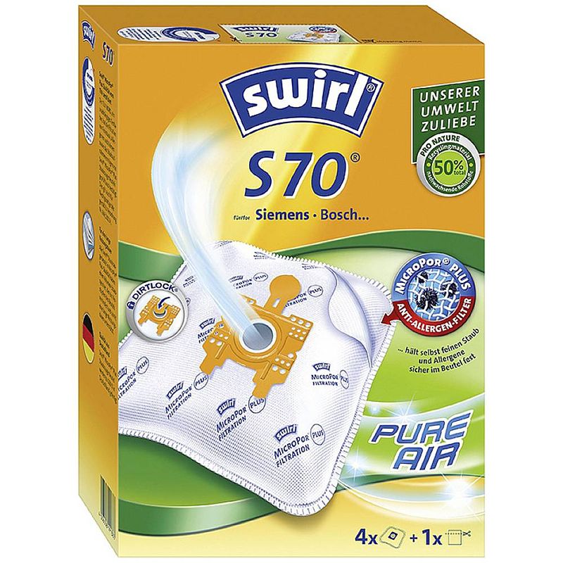 Foto van Swirl s 70 airspace stofzuigerzak