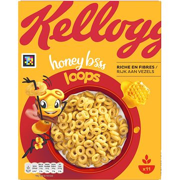 Foto van Kellogg'ss honey loops ontbijtgranen 330g bij jumbo