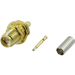 Foto van Tru components sma-kc-rg174 1372241 sma-reverse-connector bus, inbouw verticaal 50 ω 1 stuk(s)