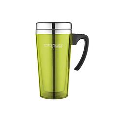 Foto van Thermos soft touch travel mug - 42 cl - groen