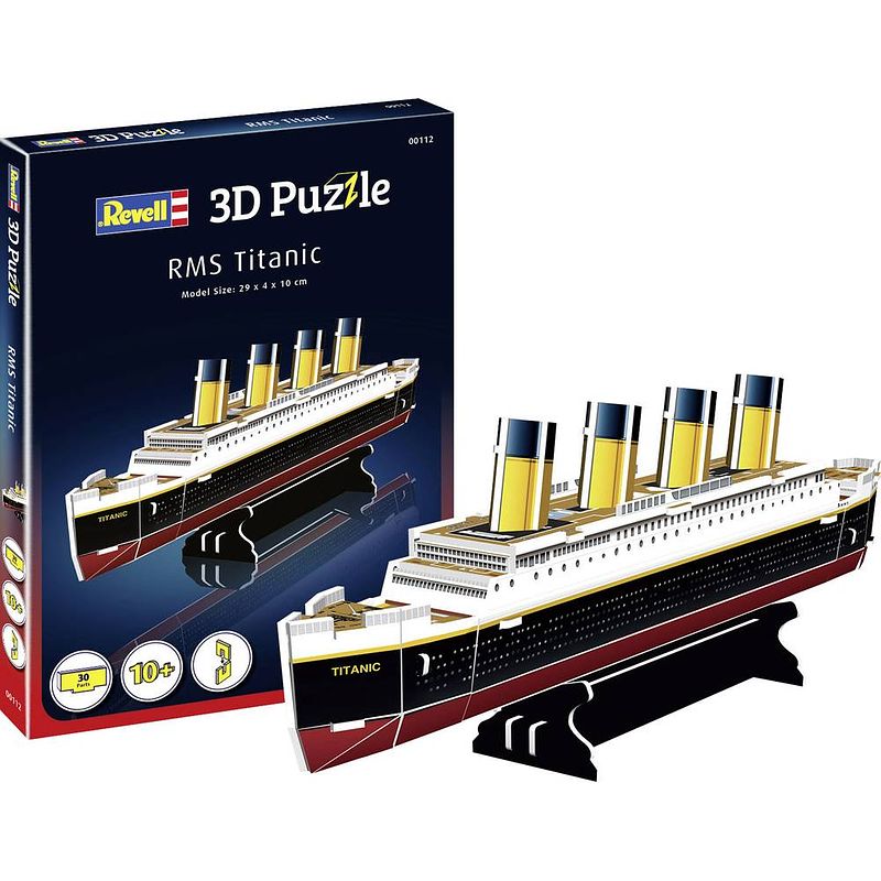 Foto van 00112 3d-puzzle rms titanic 1 stuk(s)