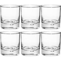 Foto van Set van 6x stuks whiskey glazen georgi 300 ml van glas - drinkglazen