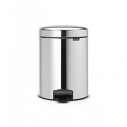 Foto van Brabantia newicon pedaalemmer met metalen b.e. 5 l - brilliant steel