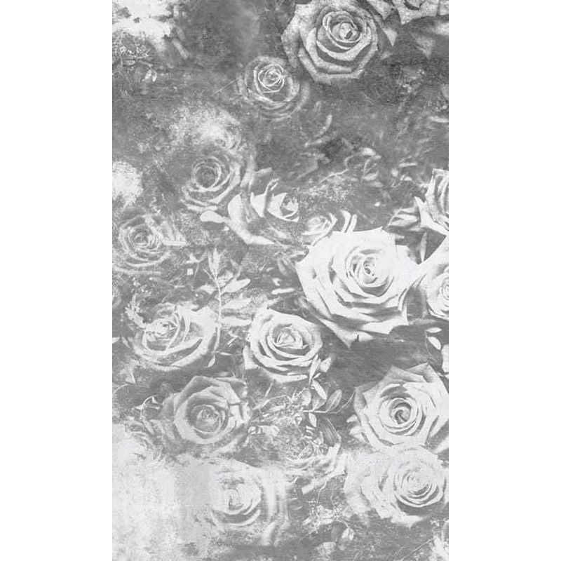 Foto van Dimex roses abstract ii fotobehang 150x250cm 2-banen