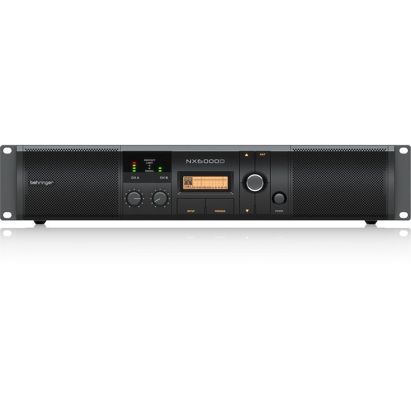 Foto van Behringer nx6000d versterker met dsp-processor