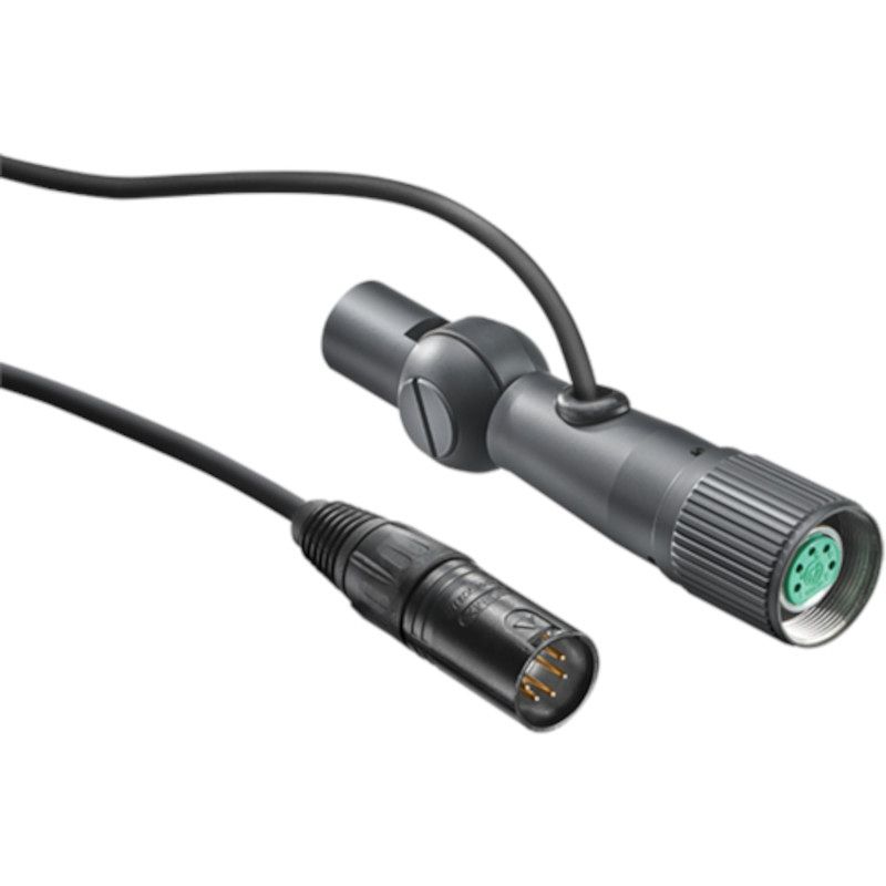 Foto van Neumann ic 6 mt microfoonkabel draaibare koppeling zwart 5-pin xlr 10m