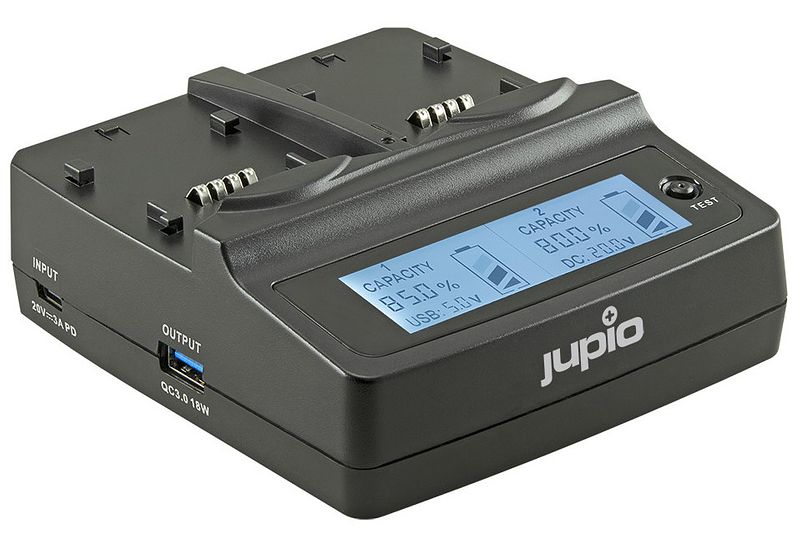 Foto van Jupio duo camera-accu oplader