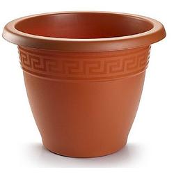 Foto van Bloempot terra cotta rond diameter 35 cm - plantenpotten