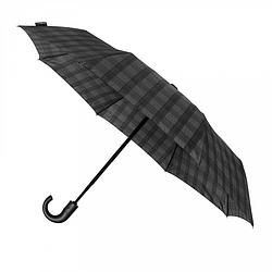 Foto van Minimax paraplu 31 x 98 cm aluminium/polyester zwart/grijs
