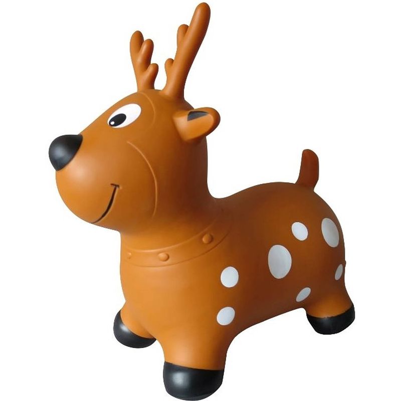 Foto van Simply for kids skippybal hert bruin 50 cm